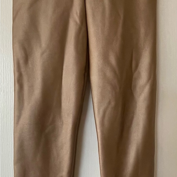 Girl's Appaman Gold Faux Leather Leggings, Size 10 - Picture 4 of 7